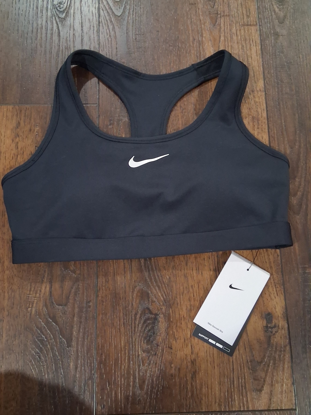 Nike Women's Black Racerback Sports Bra